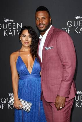 September 20, 2016 - Hollywood, CA, United States - 20 September 2016 - Hollywood, California - James Anderson and Carissa Rosario. Ã¢â‚¬Å Queen Of KatweÃ¢â‚¬Â Los Angeles Premiere held at the El Capitan Theater in Hollywood. Photo Credit: AdMedia Hollywood United States - ZUMAa123