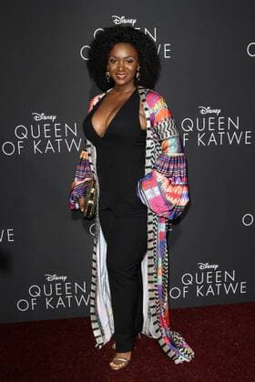 September 20, 2016 - Hollywood, CA, United States - 20 September 2016 - Hollywood, California - Saycon Sengbloh. Ã¢â‚¬Å Queen Of KatweÃ¢â‚¬Â Los Angeles Premiere held at the El Capitan Theater in Hollywood. Photo Credit: AdMedia Hollywood United States - ZUMAa123