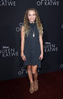 September 20, 2016 - Hollywood, CA, United States - 20 September 2016 - Hollywood, California - Jillian Shea. Ã¢â‚¬Å Queen Of KatweÃ¢â‚¬Â Los Angeles Premiere held at the El Capitan Theater in Hollywood. Photo Credit: AdMedia Hollywood United States - ZUMAa123