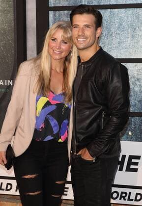 The Girl on the Train World film premiere London.UK. Carley Stenson and Danny Mac in The Girl on the Train World film premiere at the Odeon Leicester Square. London. 20th September 2016. LMK73-61441-210916 
