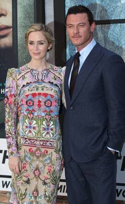 The Girl on the Train World film premiere London.UK. Emily Blunt and Luke Evans in The Girl on the Train World film premiere at the Odeon Leicester Square. London. 20th September 2016. LMK73-61441-210916 