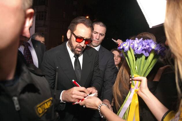 September 20, 2016 - Moscow, RUSSIA - Nicolas Cage Moscow RUSSIA  - ZUMAp106