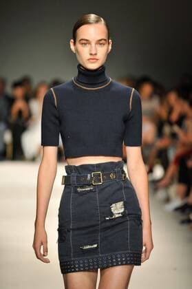 Milan Fashion Week, Women Spring Summer 2017. Milano, Moda Donna, Primavera Estate 2017. Fay catwalk. Pictured: model  Copyright: xRiccardoxGiordanoxSickix