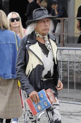 Milano James Goldstein in the parade of Gucci  Copyright: xLivioxValeriox