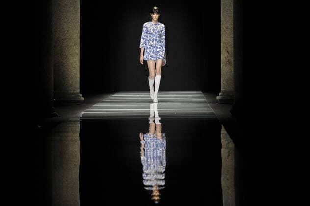 Milan Fashion Week, Women Spring Summer 2017. Milano, Moda Donna, Primavera Estate 2017. Francesco Scognamiglio Catwalk Pictured: model  Copyright: xRiccardoxGiordanoxSickix