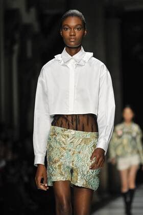 Milan Fashion Week, Women Spring Summer 2017. Milano, Moda Donna, Primavera Estate 2017. Francesco Scognamiglio Catwalk Pictured: model  Copyright: xRiccardoxGiordanoxSickix