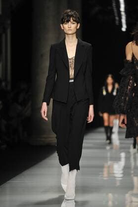Milan Fashion Week, Women Spring Summer 2017. Milano, Moda Donna, Primavera Estate 2017. Francesco Scognamiglio Catwalk Pictured: model  Copyright: xRiccardoxGiordanoxSickix