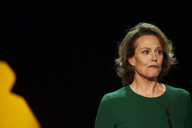 September 21, 2016 - San Sebastian, Euskadi, Spain - Sigourney Weaver receives the Donosti Lifetime Achievement Award at the Kursaal Palace during the 64th San Sebastian International Film Festival on September 21, 2016 in San Sebastian, Spain. San Sebastian Spain  - ZUMAg15_
