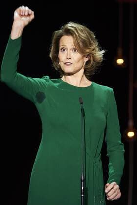 September 21, 2016 - San Sebastian, Euskadi, Spain - Sigourney Weaver receives the Donosti Lifetime Achievement Award at the Kursaal Palace during the 64th San Sebastian International Film Festival on September 21, 2016 in San Sebastian, Spain. San Sebastian Spain  - ZUMAg15_