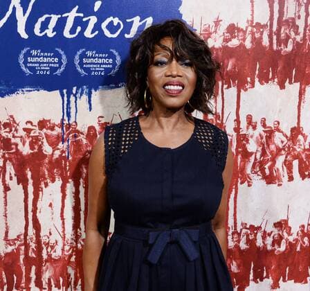 Actress Alfre Woodard attends the premiere of the motion picture drama The Birth of a Nation at the ArcLight Cinerrama Dome in the Hollywood section of Los Angeles on September 21, 2016. Storyline: Nat Turner, a literate slave and preacher in the antebellum South, orchestrates an uprising.  LAP2016092133 JIMxRUYMEN