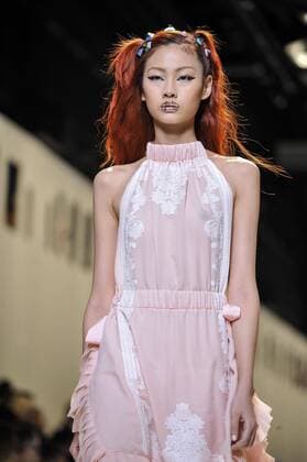 Milan Fashion Week, Women Spring Summer 2017. Milano, Moda Donna, Primavera Estate 2017. Fendi catwalk Pictured: model  Copyright: xRiccardoxGiordanoxSickix