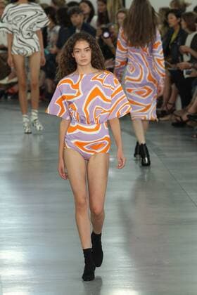 Milan Fashion Week, Women Spring Summer 2017 Milano Moda donna Primavera Estate 2017 - Modenschau Emilio Pucci Pictured: fashion show  Copyright: xSimonaxChiocciax