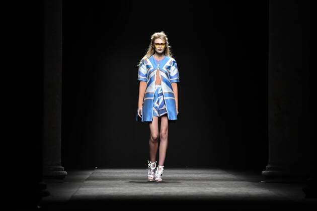 Milan, Fashion Week, Women Spring Summer 2017. Milano, Moda Donna, Primavera Estate 2017. Byblos catwalk Pictured: Model  Copyright: xRiccardoxGiordanoxSickix