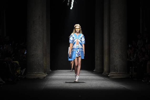 Milan, Fashion Week, Women Spring Summer 2017. Milano, Moda Donna, Primavera Estate 2017. Byblos catwalk Pictured: Model  Copyright: xRiccardoxGiordanoxSickix