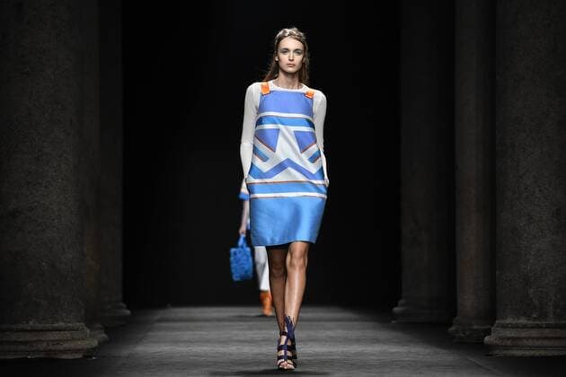 Milan, Fashion Week, Women Spring Summer 2017. Milano, Moda Donna, Primavera Estate 2017. Byblos catwalk Pictured: Model  Copyright: xRiccardoxGiordanoxSickix
