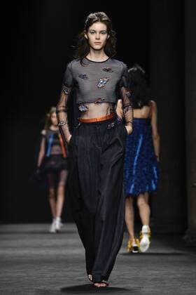 Milan, Fashion Week, Women Spring Summer 2017. Milano, Moda Donna, Primavera Estate 2017. Byblos catwalk Pictured: Model  Copyright: xRiccardoxGiordanoxSickix