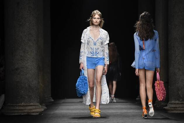 Milan, Fashion Week, Women Spring Summer 2017. Milano, Moda Donna, Primavera Estate 2017. Byblos catwalk Pictured: Model  Copyright: xRiccardoxGiordanoxSickix