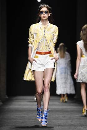 Milan, Fashion Week, Women Spring Summer 2017. Milano, Moda Donna, Primavera Estate 2017. Byblos catwalk Pictured: Model  Copyright: xRiccardoxGiordanoxSickix