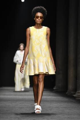 Milan, Fashion Week, Women Spring Summer 2017. Milano, Moda Donna, Primavera Estate 2017. Byblos catwalk Pictured: Model  Copyright: xRiccardoxGiordanoxSickix