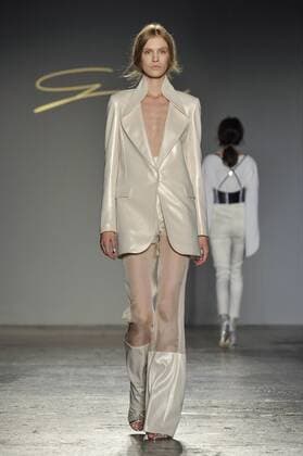 Milan, Fashion Week, Women Spring Summer 2017. Milano, Moda Donna, Primavera Estate 2017. GENNY catwalk Pictured: model  Copyright: xRiccardoxGiordanoxSickix