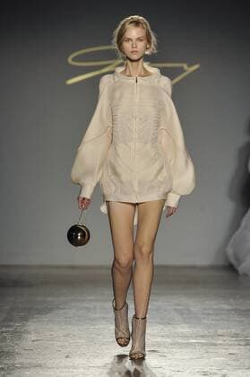 Milan, Fashion Week, Women Spring Summer 2017. Milano, Moda Donna, Primavera Estate 2017. GENNY catwalk Pictured: model  Copyright: xRiccardoxGiordanoxSickix