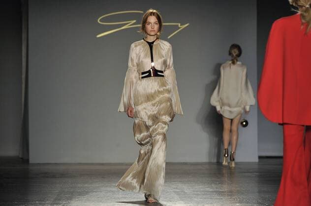 Milan, Fashion Week, Women Spring Summer 2017. Milano, Moda Donna, Primavera Estate 2017. GENNY catwalk Pictured: model  Copyright: xRiccardoxGiordanoxSickix