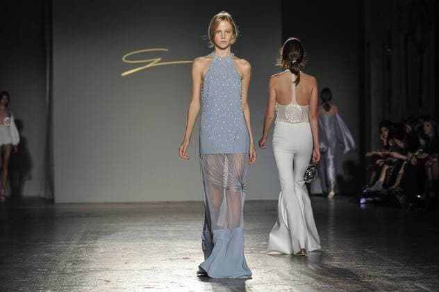Milan, Fashion Week, Women Spring Summer 2017. Milano, Moda Donna, Primavera Estate 2017. GENNY catwalk Pictured: model  Copyright: xRiccardoxGiordanoxSickix