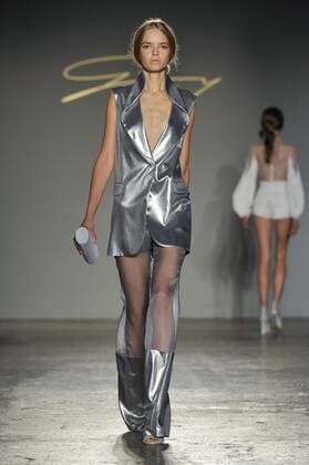 Milan, Fashion Week, Women Spring Summer 2017. Milano, Moda Donna, Primavera Estate 2017. GENNY catwalk Pictured: model  Copyright: xRiccardoxGiordanoxSickix