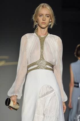 Milan, Fashion Week, Women Spring Summer 2017. Milano, Moda Donna, Primavera Estate 2017. GENNY catwalk Pictured: model  Copyright: xRiccardoxGiordanoxSickix