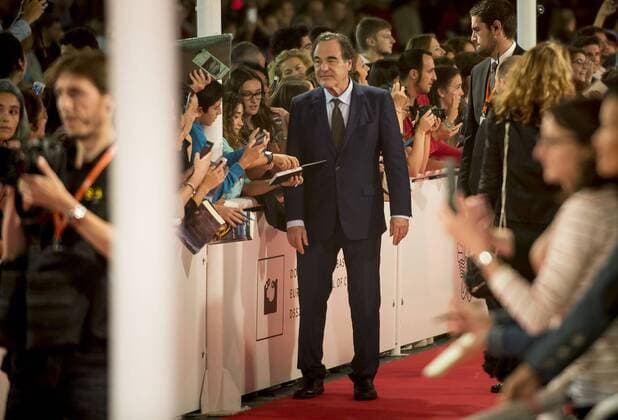 September 22, 2016 - San Sebastian, Spain - Oliver Stone attends SnowdenÃ‚Â premiere during 64th San Sebastian International Film Festival at Maria Cristina Hostel on September 22, 2016 in San Sebastian, Spain. San Sebastian Spain  - ZUMAn230