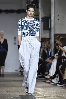 Milan Fashion Week, Women Spring Summer 2017. SportMax catwalk Pictured: model  Copyright: xRiccardoxGiordanoxSickix