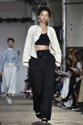 Milan Fashion Week, Women Spring Summer 2017. SportMax catwalk Pictured: model  Copyright: xRiccardoxGiordanoxSickix