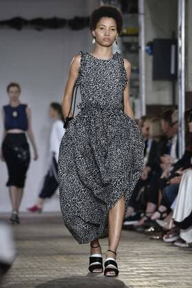 Milan Fashion Week, Women Spring Summer 2017. SportMax catwalk Pictured: model  Copyright: xRiccardoxGiordanoxSickix