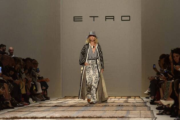 Milan Fashion Week, Women Spring Summer 2017. Etro catwalk Pictured: model  Copyright: xRiccardoxGiordanoxSickix