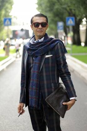 Street Style Outside The Armani Runway Show During The Milan Fashion Week Womenswear Spring-Summer 2017  Copyright: xPaoloxDilettox
