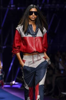Milan Fashion Week, Women Spring Summer 2017. VERSACE catwalk Pictured: model  Copyright: xRiccardoxGiordanoxSickix