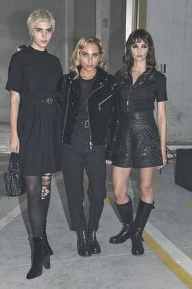 Milan Fashion Week, Women Spring Summer 2017. DIESEL BLACK GOLD front row Pictured: Julia Cumming  Copyright: xRiccardoxGiordanoxSickix