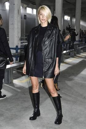 Milan Fashion Week, Women Spring Summer 2017. DIESEL BLACK GOLD front row Pictured:  Copyright: xRiccardoxGiordanoxSickix