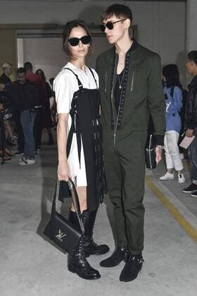 Milan Fashion Week, Women Spring Summer 2017. DIESEL BLACK GOLD front row Pictured: Simon Nygard  Copyright: xRiccardoxGiordanoxSickix