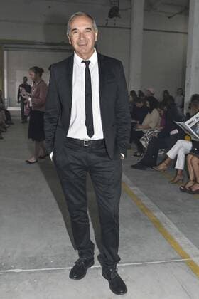 Milan Fashion Week, Women Spring Summer 2017. DIESEL BLACK GOLD front row Pictured: Carlo Capasa  Copyright: xRiccardoxGiordanoxSickix