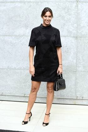 Milan Fashion Week, Women Spring Summer 2017. GIORGIO ARMANI arrivals Pictured: Flavia Pennetta  Copyright: xSimonaxChiocciaxSickix