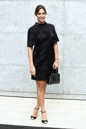 Milan Fashion Week, Women Spring Summer 2017. GIORGIO ARMANI arrivals Pictured: Flavia Pennetta  Copyright: xSimonaxChiocciaxSickix