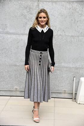 Milan Fashion Week, Women Spring Summer 2017. GIORGIO ARMANI arrivals Pictured: Olivia Palermo  Copyright: xSimonaxChiocciaxSickix