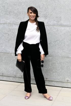 Milan Fashion Week, Women Spring Summer 2017. GIORGIO ARMANI arrivals Pictured: Paola Maugeri  Copyright: xSimonaxChiocciaxSickix