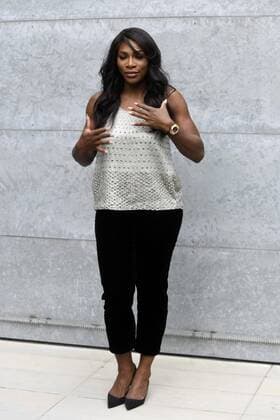 Milan Fashion Week, Women Spring Summer 2017. GIORGIO ARMANI arrivals Pictured: Serena Williams  Copyright: xSimonaxChiocciaxSickix