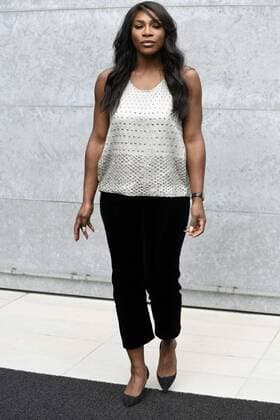 Milan Fashion Week, Women Spring Summer 2017. GIORGIO ARMANI arrivals Pictured: Serena Williams  Copyright: xSimonaxChiocciaxSickix
