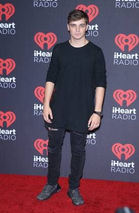 September 23, 2016 - Las Vegas, NV, United States - 23 September 2016 - Las Vegas, NV - Martin Garrix. 2016 iHeart Radio Music Festival Photo Room at T-Mobile Arena. Photo Credit: MJT AdMedia Las Vegas United States - ZUMAa123
