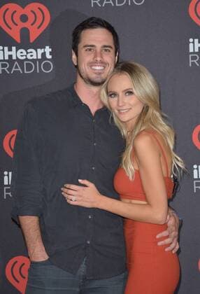 September 23, 2016 - Las Vegas, Nevada, United States of America - Bachelor contestants Ben Higgins and Lauren Bushnell attend the iHeartRadio Music Festival on September 23, 2016 at the T-Mobile Arena in Las Vegas, Nevada. Las Vegas United States of America - ZUMAt114