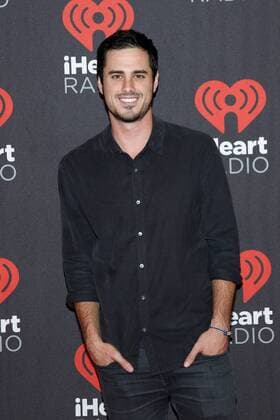 Reality tv star Ben Higgins arrives for the iHeartRadio Music Festival at the T-Mobile Arena in Las Vegas, Nevada on September 23, 2016.  LVP2016092339 JAMESxATOA