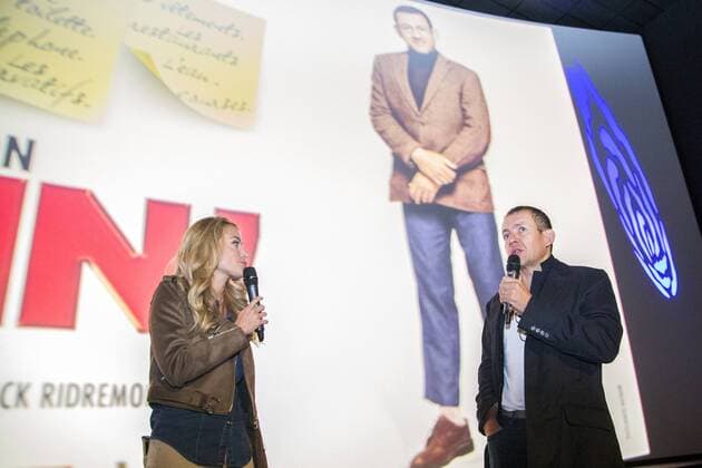 Radin Filmpremiere in Brüssel French actor and director Dany Boon pictured at the premiere of the movie Radin , of director Dany Boon, Friday 23 September 2016 in Kinepolis Brussels.  HATIMxKAGHAT 04939384